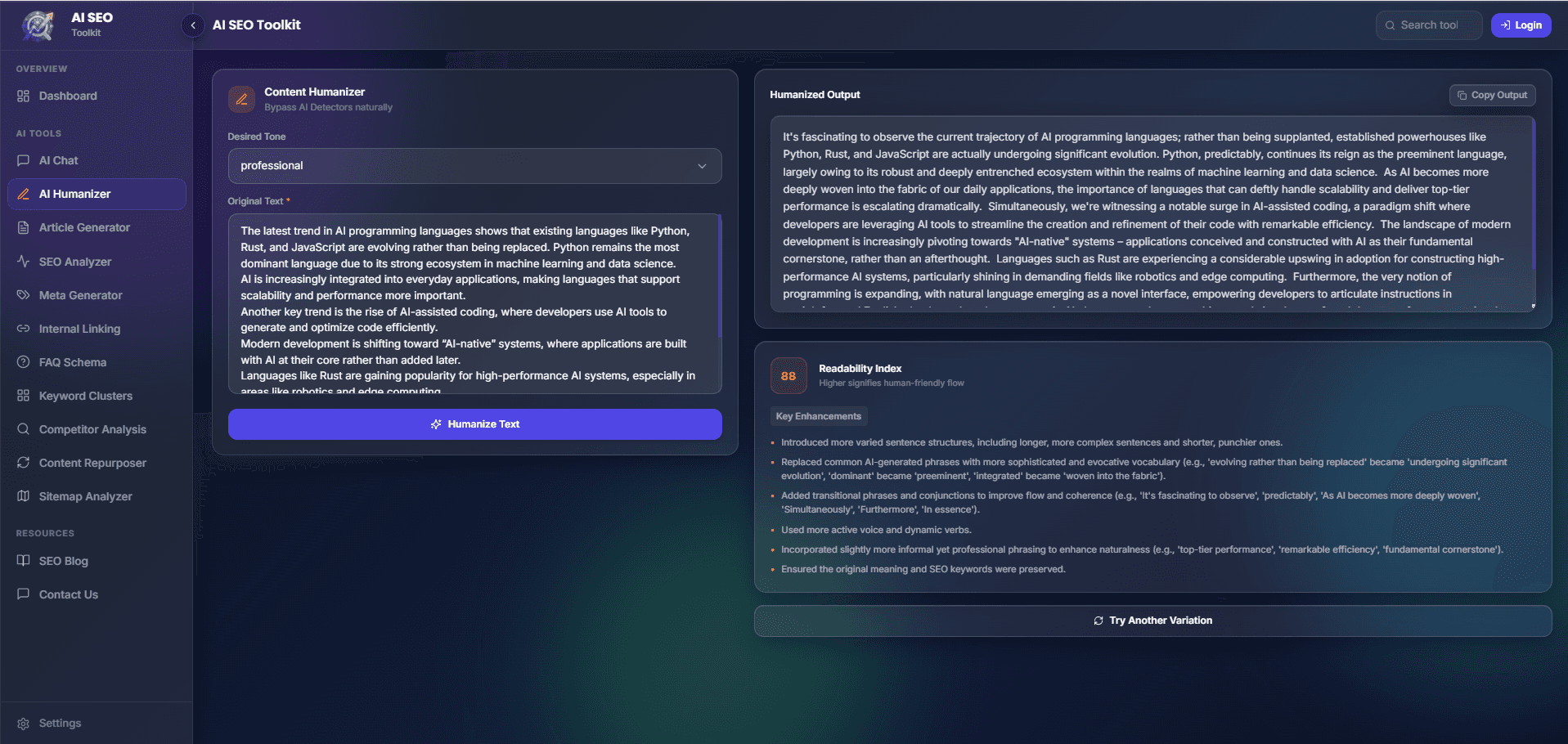 Make AI Content Undetectable